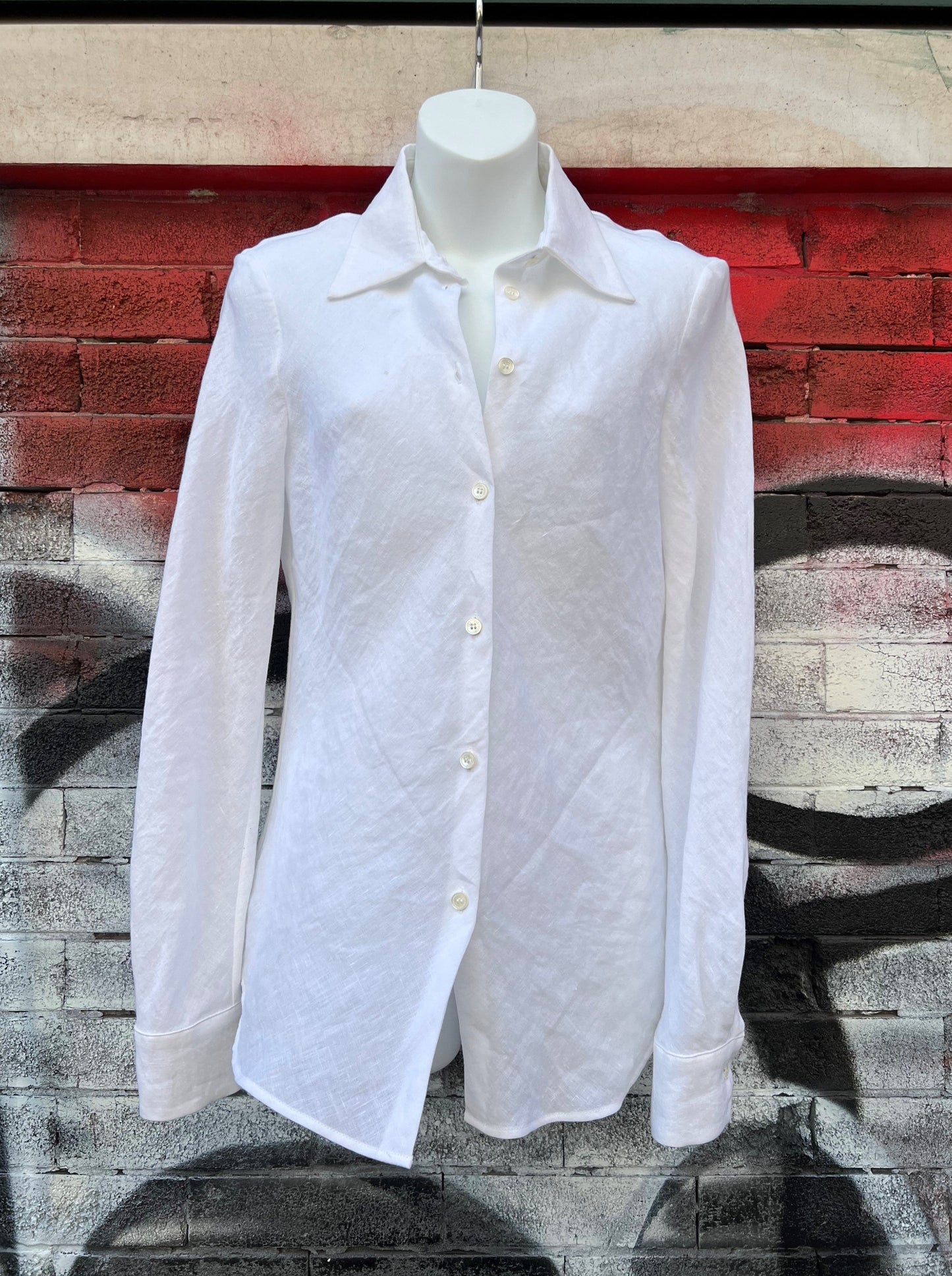 Victoria Shirt in Italian Linen